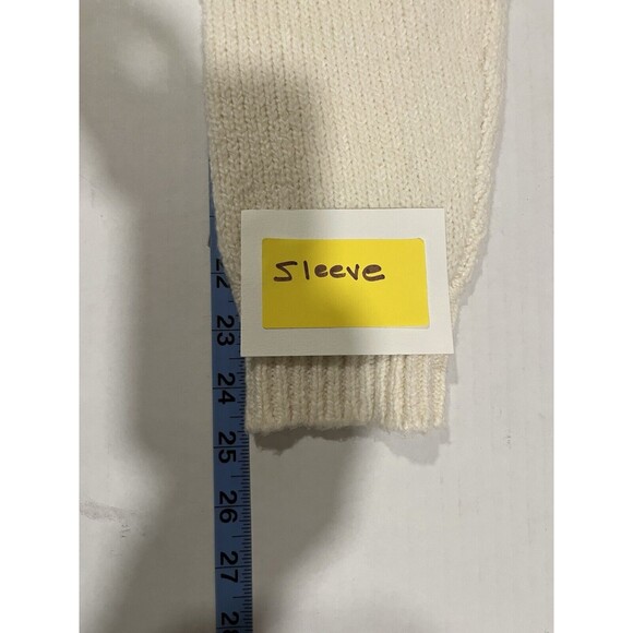 Aerie Fair Isle Cream Pullover Sweater Size SP Nordic Scandi Oversized Cabincore - Picture 6 of 9